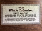 Vintage Avon (NIB) Whale Organizer Aftershave Cologne Soap Mens Nautical — photo 2