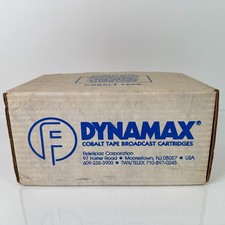 New Old Stock Dynamax Broadcast Tape Cartridges 1090 7 1/2 ips Box of 10