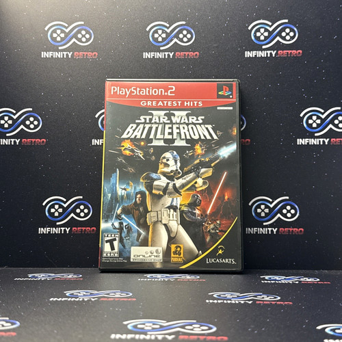 Star Wars: Battlefront II Sony PlayStation 2 PS2 CIB Complete Refurbished Tested