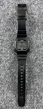 Men's CASIO Digital Watch F-108WH Works Pin On Band Is Cut. Needs Replacement