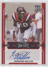 2022 Leaf Draft Auto Red Jermaine Waller #BA-JW2 Auto 0it8