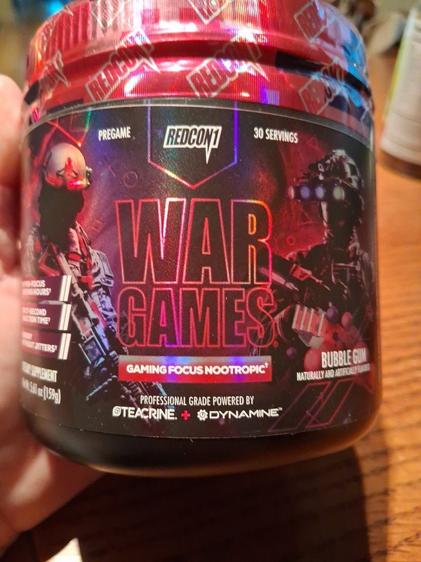 Redcon1 WAR GAMES  GAMING FOCUS NOOTROPIC