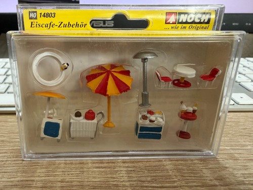 Todavía 14803 Accesorios Heladería H0 1:87 Como Nuevo en EMBALAJE ORIGINAL | Condition: Gebraucht