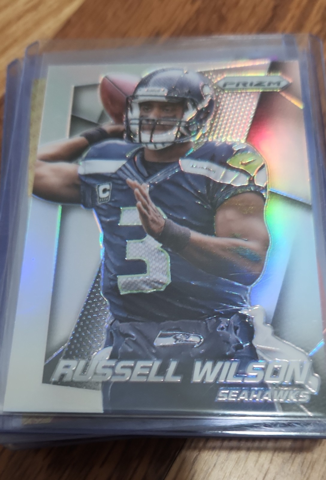 2014 Panini Prizm - Russell Wilson #138 Silver Prizm