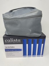 Calista Maria McCool Ion Hot Rollers Long Length Style Set 12 Rollers Clips New