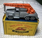 Matchbox/Lesney #30B MAGIRUZ_DEUTZ 6 WHEEL CRANE TRUCK , w/Type C Box, Mint !