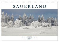 "Calendar 2027 · US Version · Sauerland - Special Places (Wall Calendar 2027 17\""