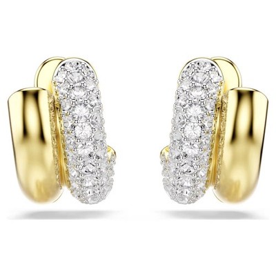 Swarovski Creolen Dextera 5740735 Earrings Gold Gold Neu