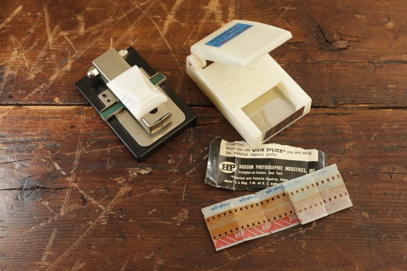 Pair of Film Splicers Mansfield E Z As Is PARTS REPAIR Photography FILM Analog