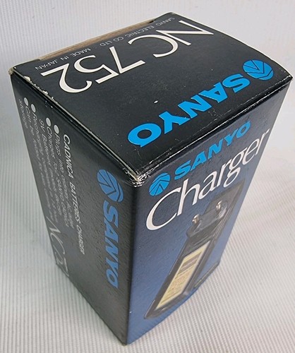 Sanyo NC752 Battery Charger for 6N-75P Cadnica Batteries NICAD Japan NEW - Picture 6 of 6