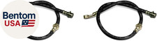 Pair Rear Hydraulic Brake Hose Kit For Car Replacement For Amc Javelin 5.0l 1970