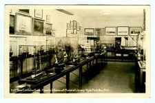 Naval Exhibition Room Franklin D. Roosevelt Home! Hyde Park REAL PHOTO Postcard