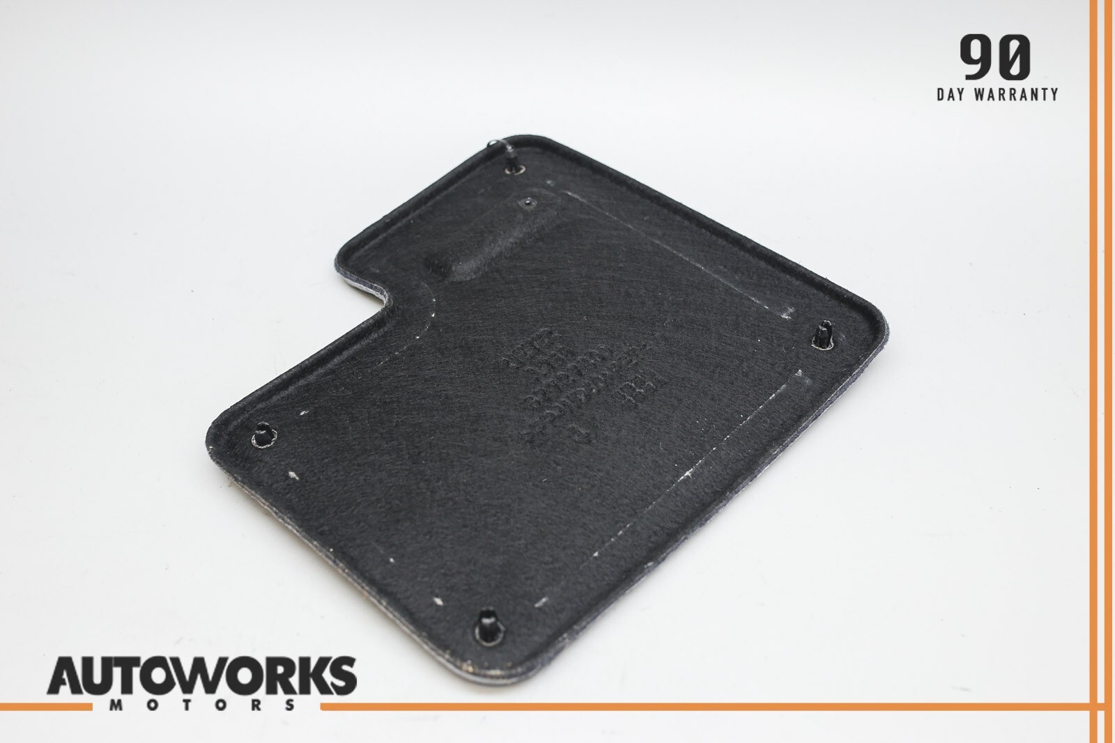 03-13 Maserati Quattroporte M139 Front Right Side Floor Carpet Panel Cover OEM