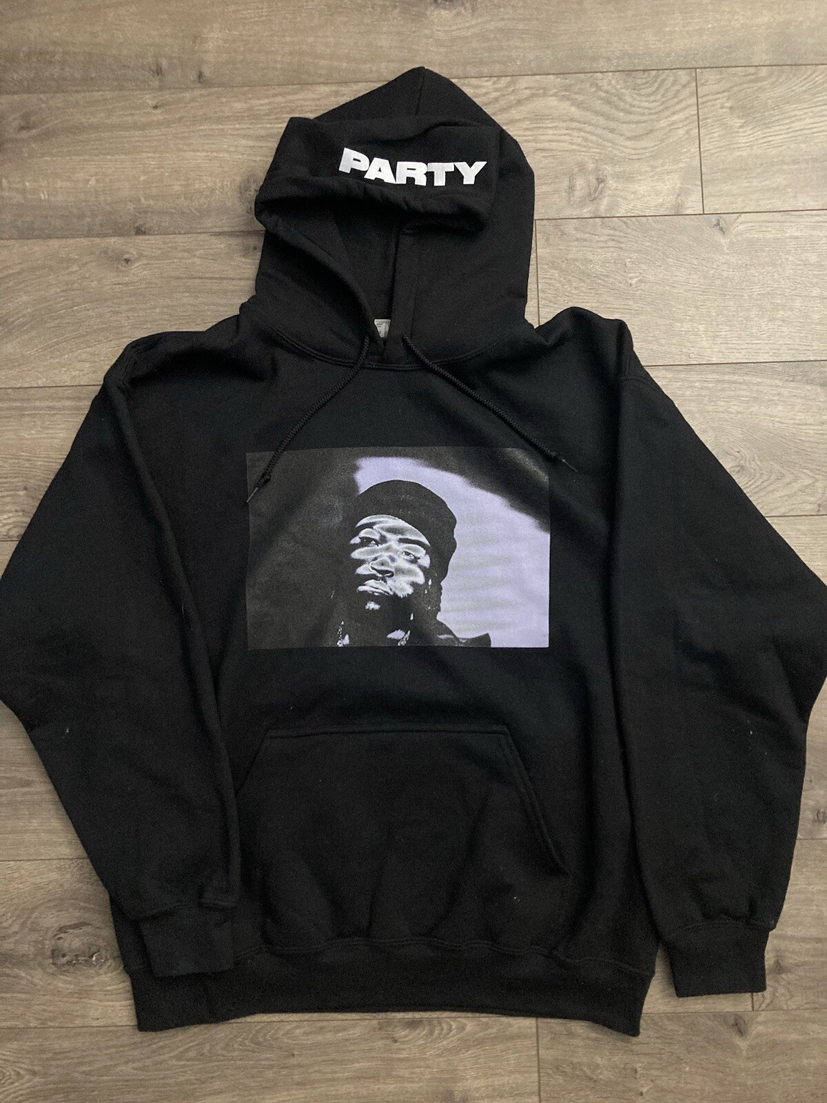 Pop Smoke Meet The Woo Promo Welcome To The Party Sweatshirt Hoodie Rare 2019