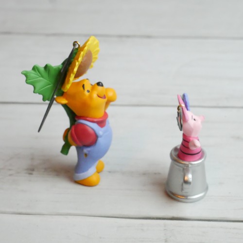 Hallmark Keepsake Ornament 1998 The Garden of Piglet & Pooh (Set of 2) Disney - Picture 5 of 11