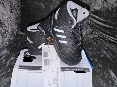 Adidas Sportswear Originals Drop Step Mid Kleinkind Trainer Junge Mädchen Sneaker Größe 5