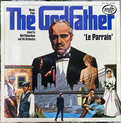 33t B.O.F. - The Godfather - Le Parrain - Neil Richardson and Orchestra - OST LP
