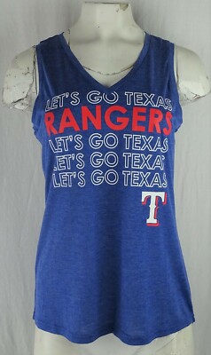 Texas Rangers MLB G-III 4her Women's Tank Top