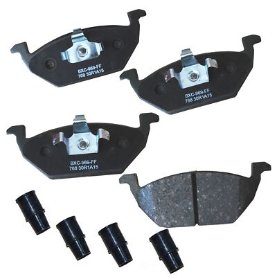 Disc Brake Pad Set-Premium Ceramic Bendix SBC768