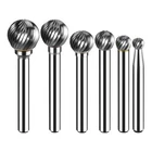 1PC 6mm Shank TCT Carbide Burr Rotary Drill Bit Tool Cutter Files 1/4''-5/8'' D