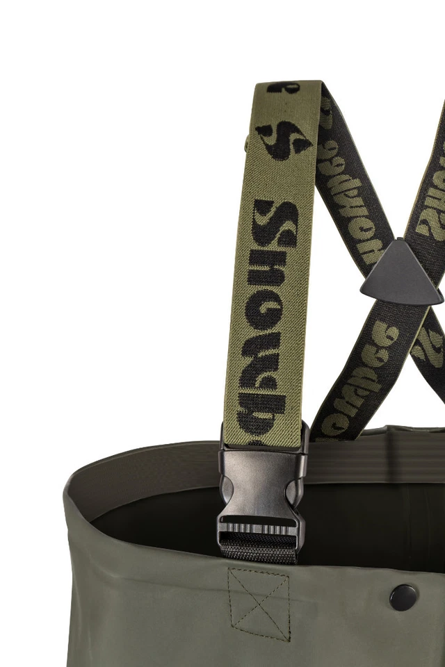 SNOWBEE Granito PVC Pecho de Pesca Vadeadores Suela con Tacos - Todos los Tamaños Foto 2 de 4