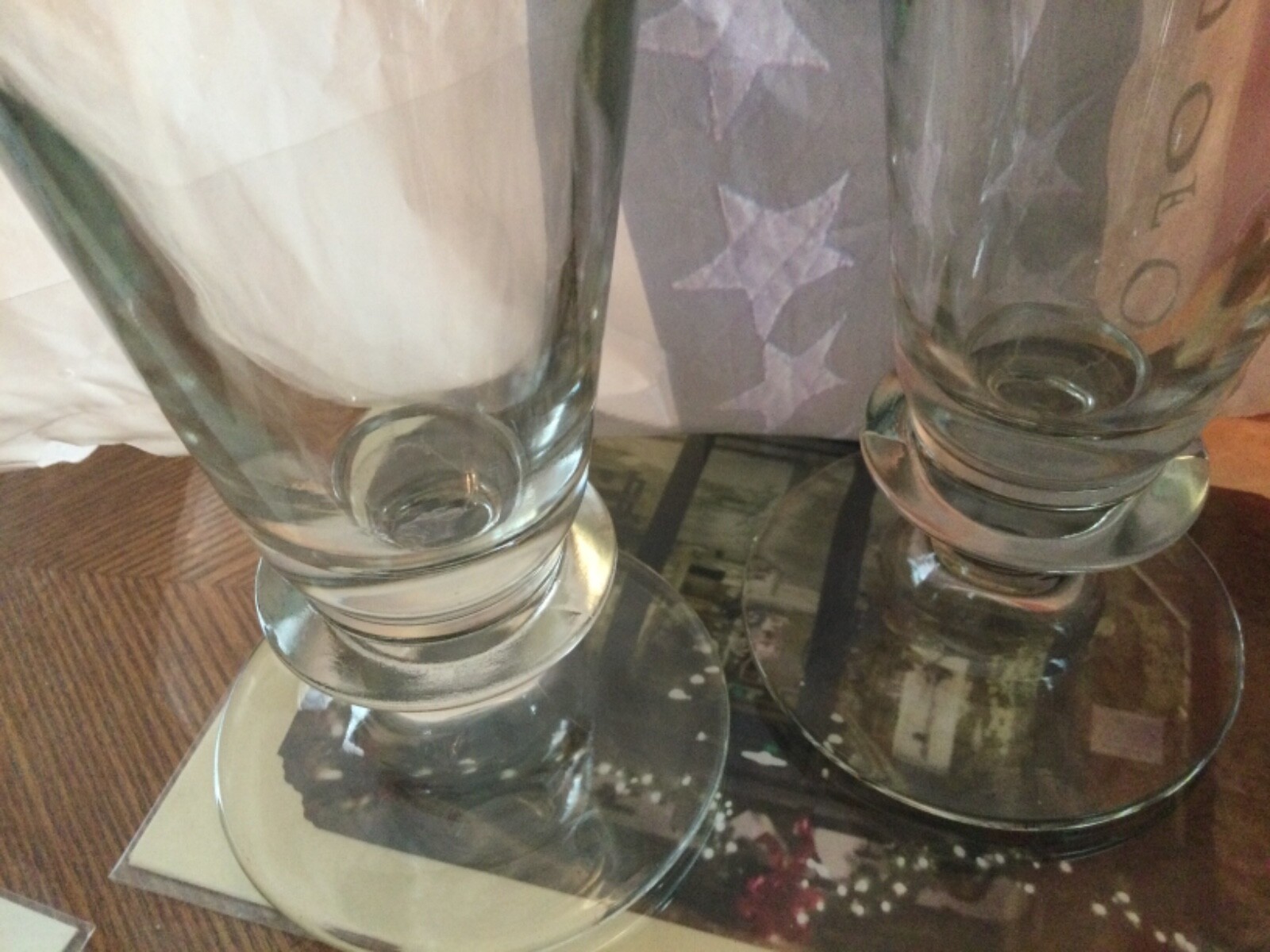 NEW GLARUS BREWING CO SET OF 4 EMPLOYEE OWNED Tall PILSNER ONLY