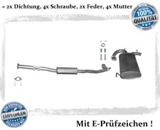 Auspuffanlage für Nissan X-Trial (T30) 2.0 2.2D 2.5 Bj.01-07 Auspuff Dichhtung