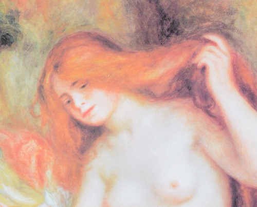 PIERRE-AUGUSTE RENOIR EXHIBITION ART POSTER PRINT MUSEE MARMOTTAN 1976 VINTAGE - Picture 8 of 23