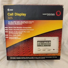 Vintage AT&T Call Display 325 Caller ID - Lucent Technologies - New Open Box