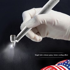 Dental LED 45  Degree Surgical High Speed Handpiece Push Button 4 Hole
