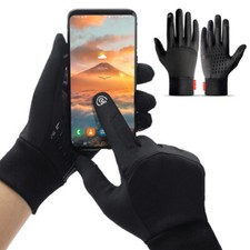 Winter Outdoor Sports Running Gloves Cycling Warm Full Finger Gloves Men Women