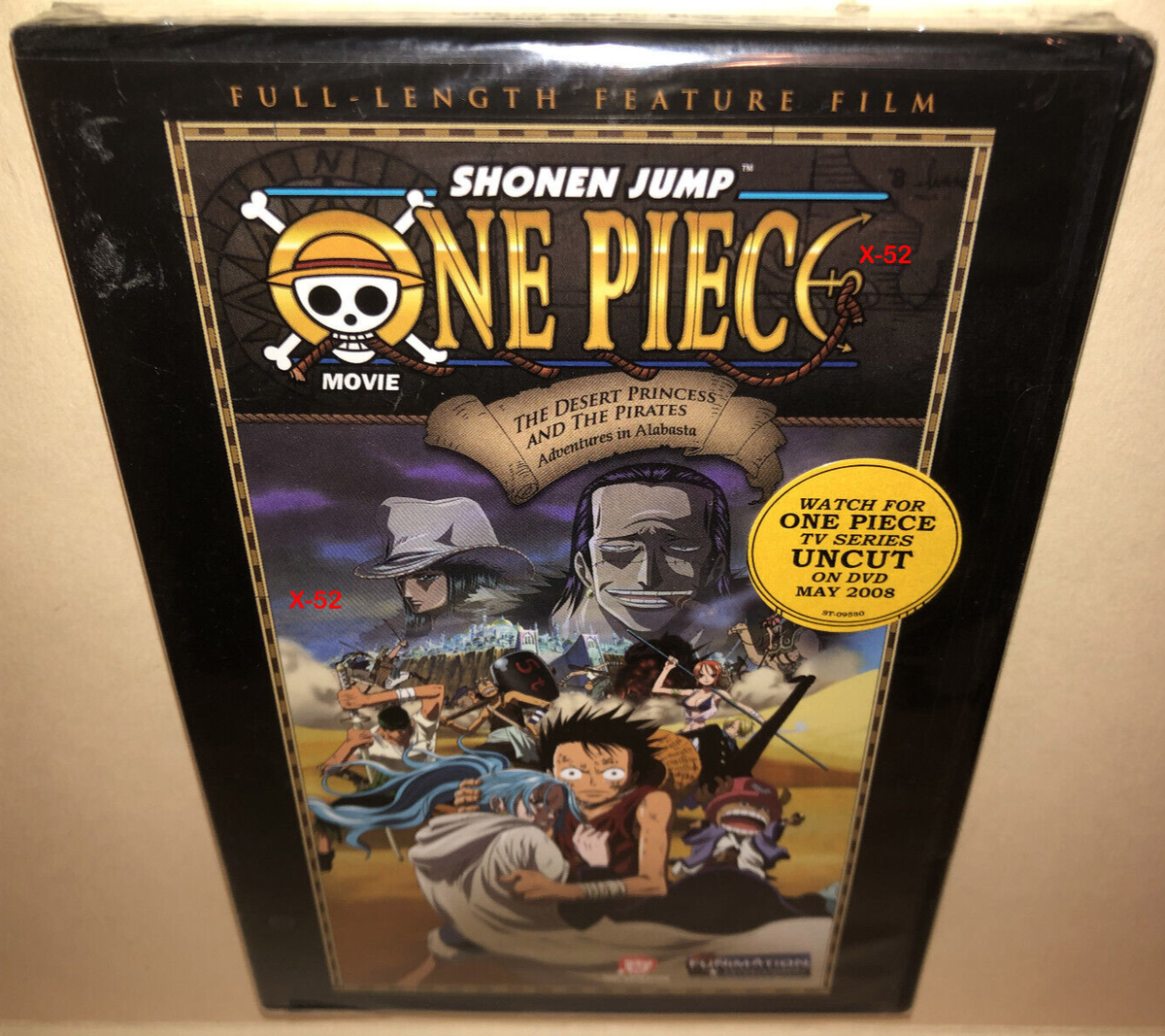 One Piece movie DVD Desert Princess and the Pirates Adventures in