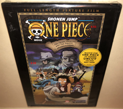 One Piece movie DVD Desert Princess and the Pirates Adventures in