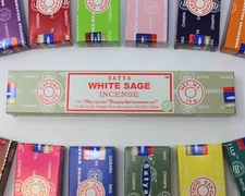 Satya Nag Champa Incense Sticks 15 gm: Mix & Match BUY 3 GET 3 FREE! (6 in Cart)