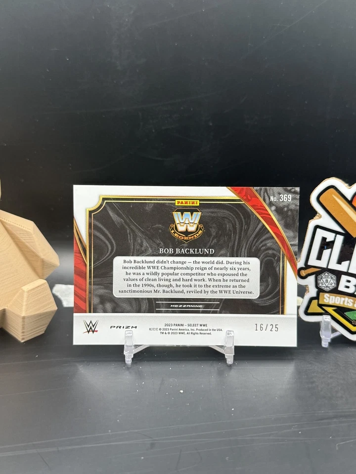 Bob Backlund 2023 Select Tie Die /25 (CBR) - Image 2 of 2