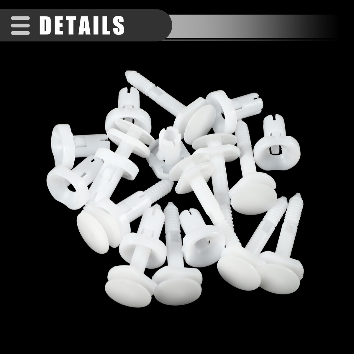 100pc Door Trim Panel Push Type Retainer Clip For GMC Truck - Foto 2