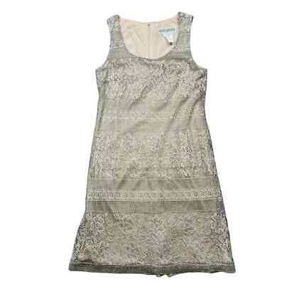 Jessica Howard Black Gold sz 12 Classic Classy Vintage Cocktail Dress  glitter | eBay
