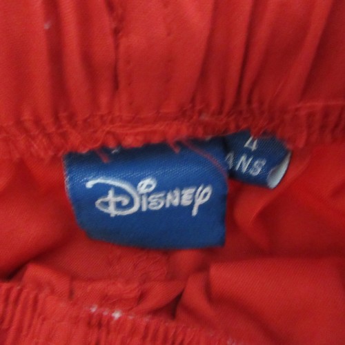 Disney Infant Baby Boys Sz 4 Drawstring Pull-on Red Jogger Pants Mickey Mouse - Picture 3 of 7