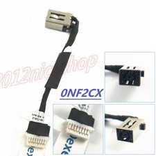OEM 0NF2CX DC in Power Socket Jack Connector Cable For Dell P117F P117F001