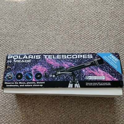 POLARIS Telescope by Meade Model 60AZ-D 60 mm Altazimuth