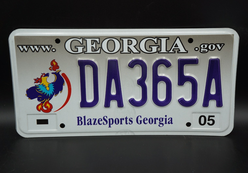 2005 Georgia Blazesports Nummernschild - schöne Qualität - Bild 2 von 3