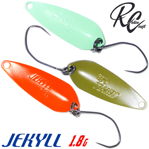 Rodio Craft Jekyll 1.8 g 27 mm Assorted Colors Trout Spoon | eBay