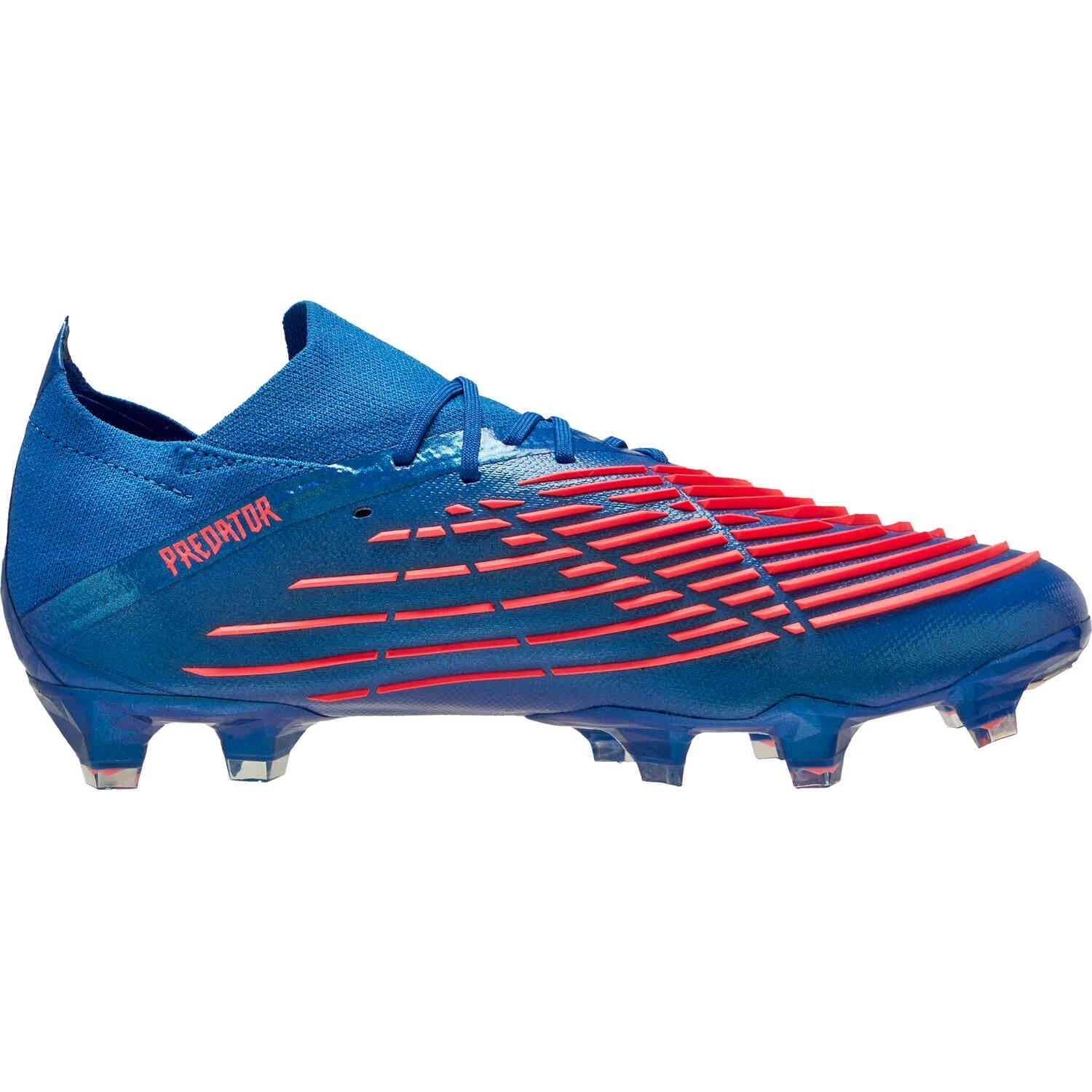 Stivali da calcio Adidas Unisex Predator Edge.1 bassi FG blu prezzo di prezzo £180