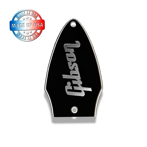 3 Ply Black 2 Screw Small Truss Rod Cover for Gibson Flying V & Melody Makers