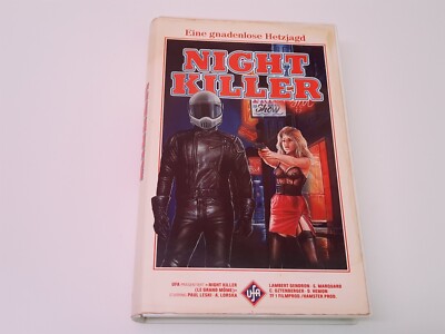 Night Killer - Eine gnadenlose Hetzjagd 1985 VHS German PAL Video Le Grand môme