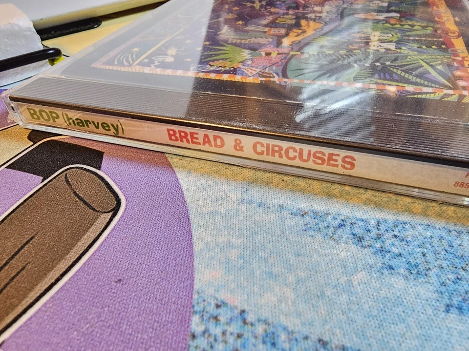 Bread and Circuses by Bop (Harvey) (CD, Nov-1990, Relativity (Label)) NEW SEALED - Image 3 of 3