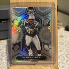 2024 Panini NFL Mosaic Richard Seymour Silver Prizm New England Patriots  #245