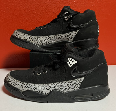 2014 Nike Air Flight Squad Black Safari Men display picture 1
