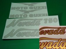 MOTO GUZZI NEVADA 750 1989/90 ADESIVI MOTO NERA