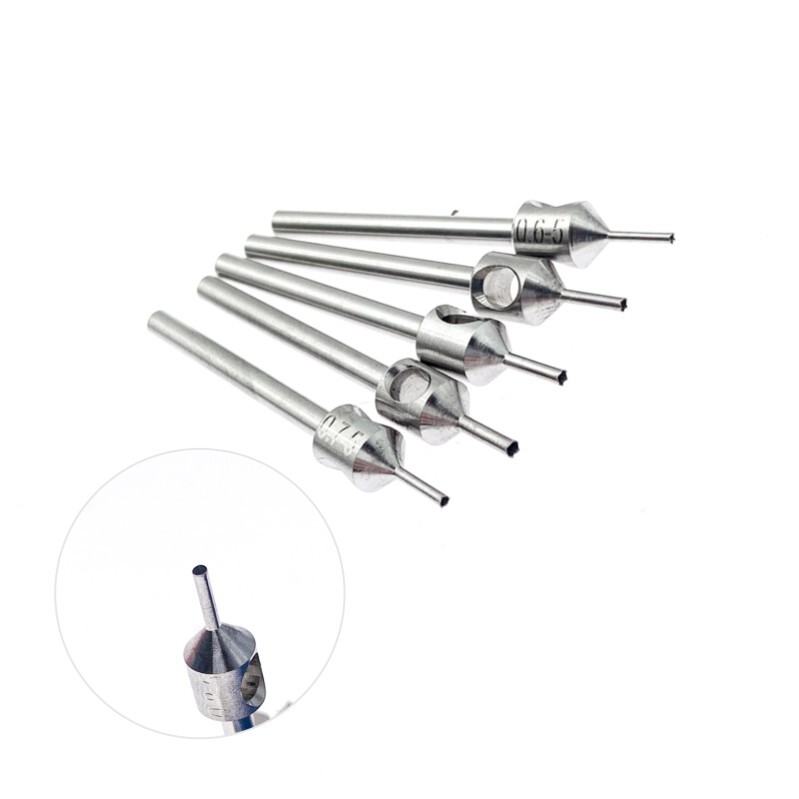 Hair Transplant Punch with Serrated Hair Follicle Extraction Tool